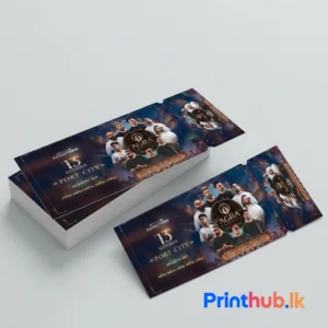 Custom Ticket Book Printing