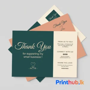 Thanks You Card Printing